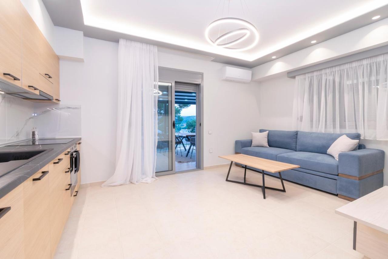 Sithoniars Luxury Ground Floor Apartment With Private Garden Neos Marmaras Exteriér fotografie