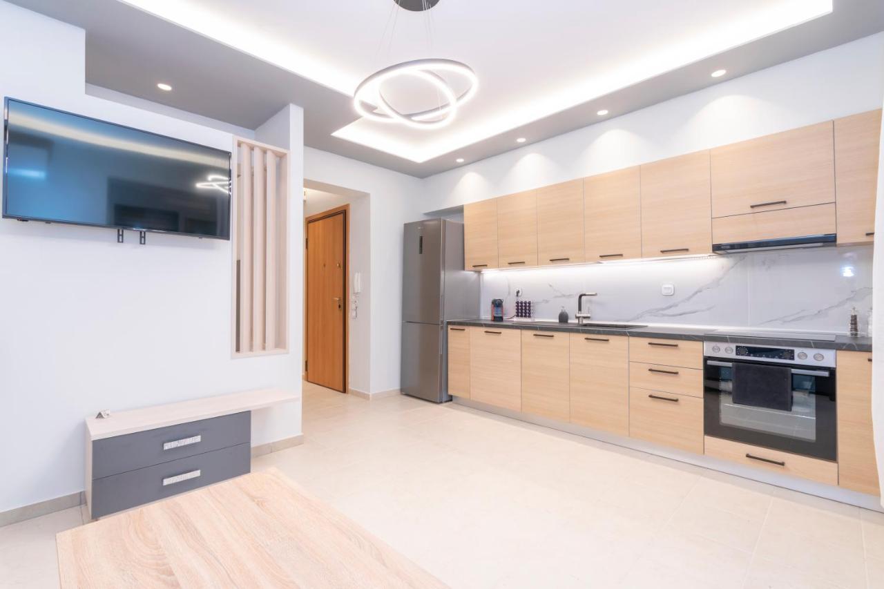 Sithoniars Luxury Ground Floor Apartment With Private Garden Neos Marmaras Exteriér fotografie