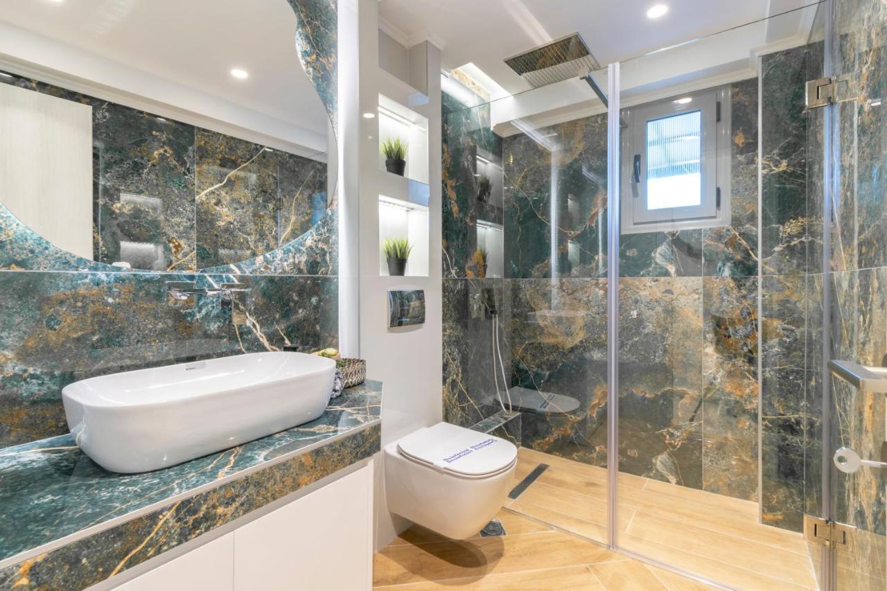 Sithoniars Luxury Ground Floor Apartment With Private Garden Neos Marmaras Exteriér fotografie