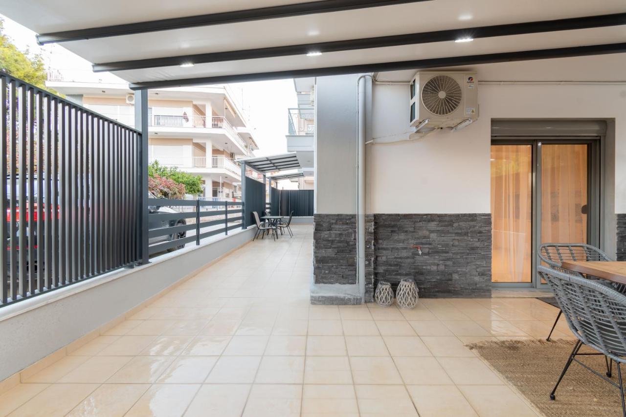 Sithoniars Luxury Ground Floor Apartment With Private Garden Neos Marmaras Exteriér fotografie