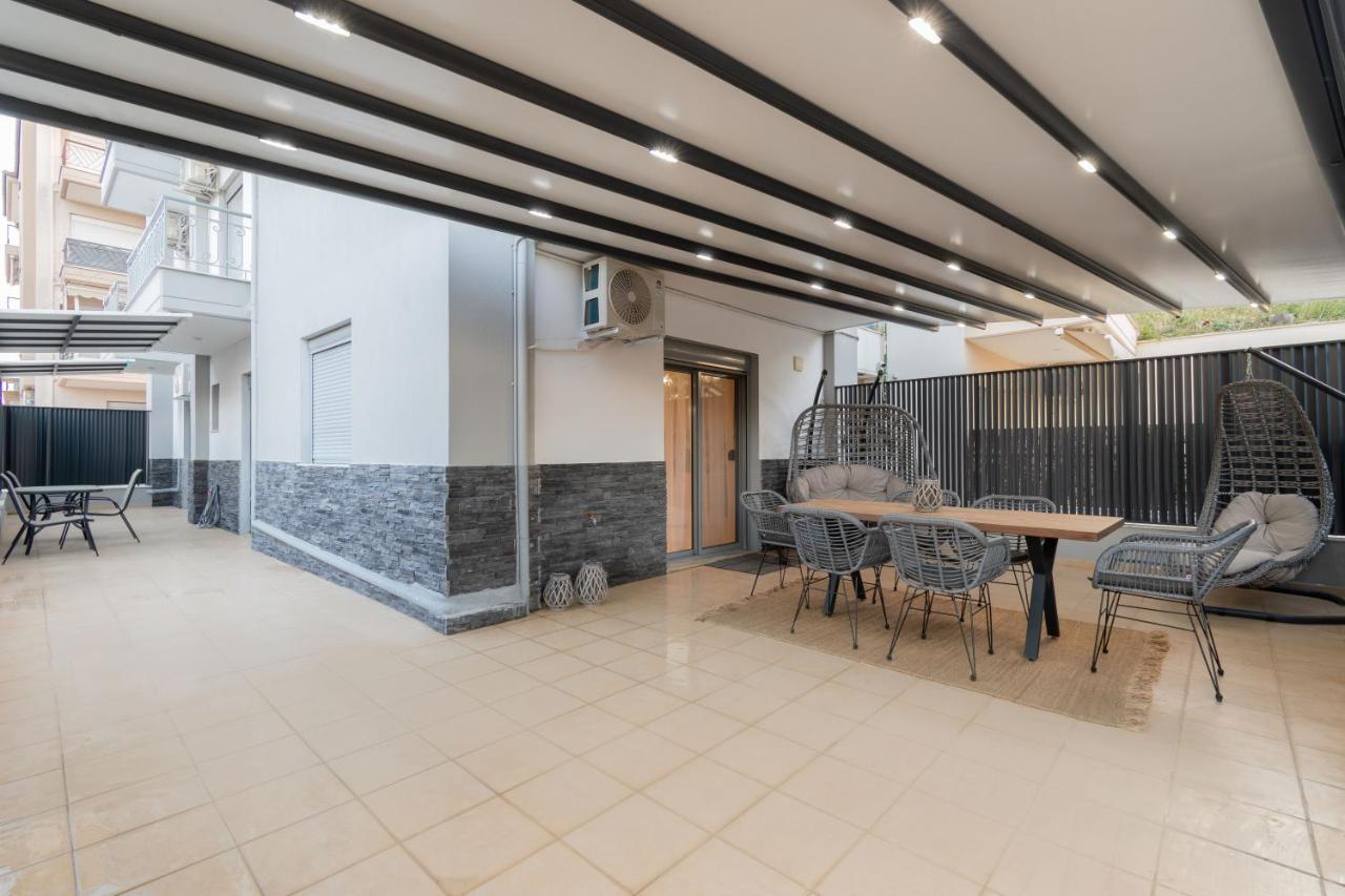 Sithoniars Luxury Ground Floor Apartment With Private Garden Neos Marmaras Exteriér fotografie